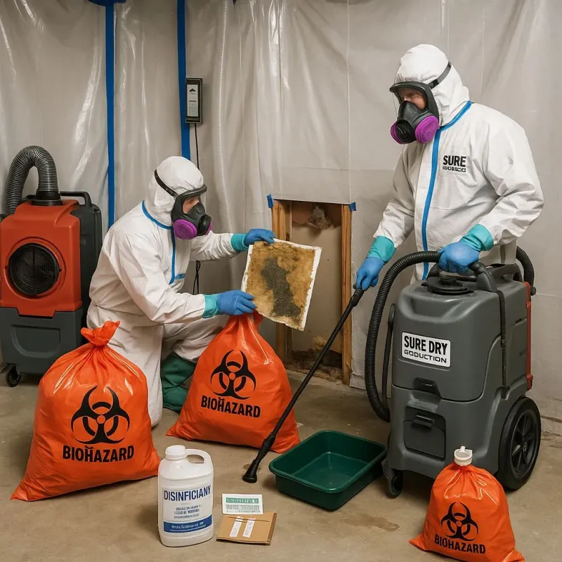 Contaminated Water Handling Protocols process in Williams, OR