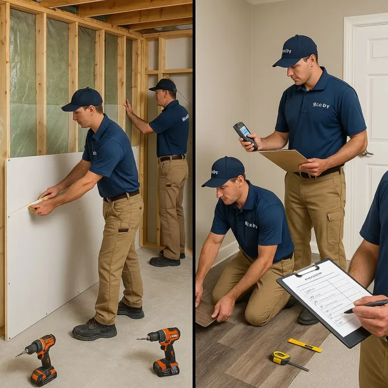 Repairs and Reconstruction process in Williams, OR